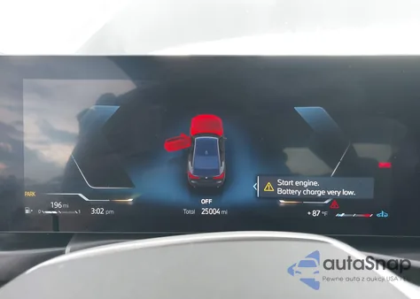 2025 BMW 4 Series 430I xDrive z USA, uszkodzony, nr VIN WBA63DA08SCT16039